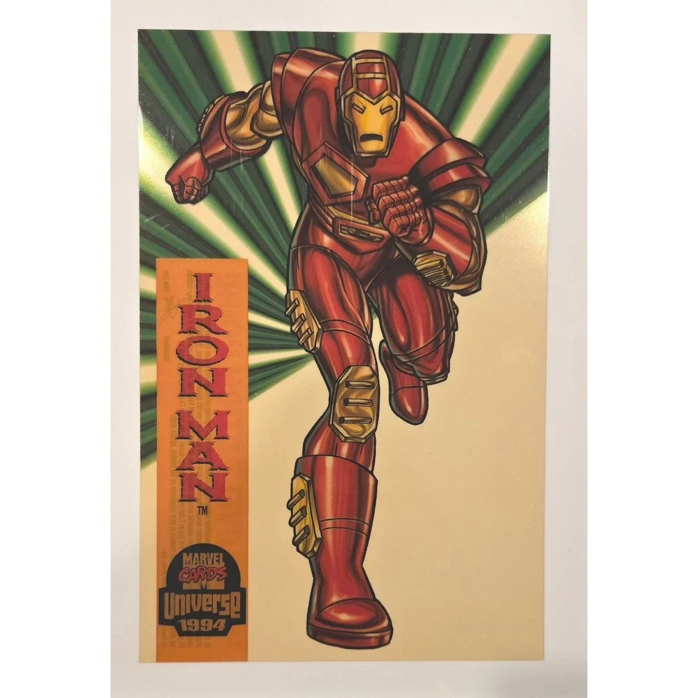 1994‎ Marvel Cards Universe Iron Man Spider Man Gambit Trading Cards Lot